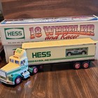 Hess 1992 And Servco 1993 18 Wheeler   Racer Toy Truck Sets W  Boxes