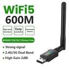 Ac600 Usb Wifi Adapter For Pc Wireless Usb Network Adapters Dual Band 2 4ghz      