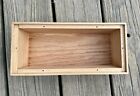 Lg Pet Cremation Urn Inlay Paw Print Wood Box Cat Dog Ashes Memorial Chest 10   