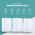 Drum Damper Gel Pads - Soundassured 18 Piece Drum Gels For Tone Control