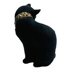 Lenox Moonlight Allure Jeweled Collar Black Cat Ceramic Figurine Nib