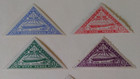 Paraguay  zeppelin  Airmail Stamps  1932  Sc c74-78  Mint  Hinged  Og