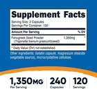 Nutricost Fenugreek Seed 1350mg  240 Capsules - Gluten 240 Count  pack Of 1  