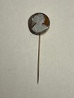 Edwardian Antique Cameo Stick Pin 