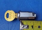 Vintage Seeburg 3w1   3w100 Wallbox Lock   Key With Nut   Pin