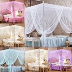 Princess 4-corner Post Bed Mosquito Net Protection For Twin Full Queen King Bed