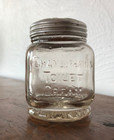 Chamberlains Medicine Co Toilet Cream Glass Jar Drug Store Pharmacy