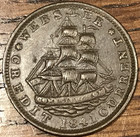 1841 Hard Times Token Webster Credit   Not One Cent For Tribute Ht-16 Choice Xf 