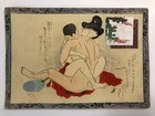 Japanese Old Woodblock Print X11  Tsu-hi No Hinagata  Shunga  Meiji Era   Erotic