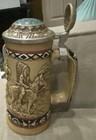 Vintage 1988 Avon Indians Of The American Frontier Beer Stein Made In Brazil