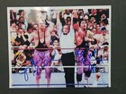 Bret Hart   Jim  the Anvil  Neidhart Dual Signed 8x10 Photo Wwf Wwe Hart   