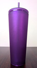 Starbucks Venti Cold Cup Valentines 2022 Matte Purple Tumbler 24oz  New