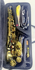  lazarro  Black   Gold Saxophone Lzr360as Alto Student Saxophone New Untested