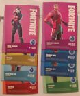 Lot Of 9 2019 Panini Fortnite Card  8 Rare Outfit  1 Epic Outfit 