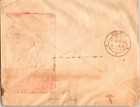 1946 Moulmein Burma Cover Victory Issue Complete Stamp Set Rangoon Map
