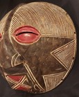 Songye Kiwebe Round African Dance Mask