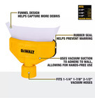 Dewalt Dxva00-1500 Dust Collector 1-1 4  1-7 8  2-1 2  Vacuum Hose Hands-free