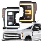 Full Led Headlights Front Lamps For 2017-2019 Ford F250 350 450 F550 Super Duty