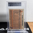 Ryne Sandberg Cubs Signed 1983 Topps Rookie Card  83 Bas Bgs Autograph Auto