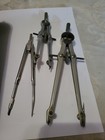 Vintage Lot Of Drafting Tools Sets Compass All Made In Germany Empire Dietzgen