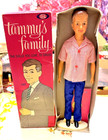 Vintage Ideal Tammy s Doll Family Dad  Doll Original Box W Stand