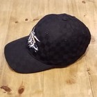 Indy 500 Hat Cap Strap Back Black One Size Adjustable Indianapolis Race Car
