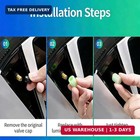 Luminous Tire Valve Stem Caps For Car  8pcs Fluorescent Glow In The Dark Air Cap