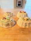Le Cordon Bleu Ceramic Chocolate candy Mold Set Of 4 Fruit Design Franklin Mint