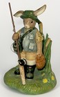 Bunnykins Royal Doulton Limited Ed  Catch Of The Day Fisherman W  Pole Rare Find