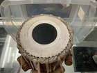 Vintage Handmade Nepalese Wooden Tabla Drum Tribal Drum 10x6