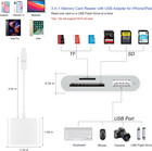 Sd Card Reader For Iphone Ipad Usb Camera Adapter Sd Tf Microsd Card Viewer