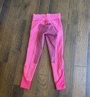 Kma Full Seat Grip Breeches - Pink Size 28  fits Like A 24-26    