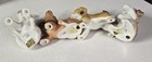 Vintage Homco Lot Of 4 Assorted Dog Puppy Figurines Dalmation Original Tags