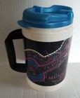 Vtg 2001 Musikfest Plastic Souvenir Mug Bethlehem Pa 24 Oz Whirley Replaced Lid
