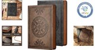 Luxury Vintage Leather Journal 2 Pack - Soft Cover Travel Diary  5 7  X 8 3 