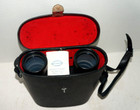 Vtg Scope Mark Iv Binoculars 7x50 With Black Leather Carrying Case Model 2833