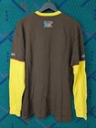 Team Issue 2000s Kyle Busch M m s Racing  Pit Crew Thermal Shirt Nascar Size L 