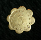 Leadville  Colorado Co G j  Murray Saloon 5   Trade Token