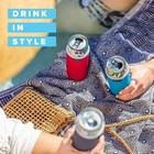 5 Pack Multicolor Insulated Neoprene Slim Can Koozie For 12oz Drinks