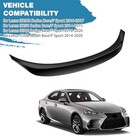 Rear Spoiler Fit For Is200t Sedan Base f Sport 2016 2017  For Lexus Is300