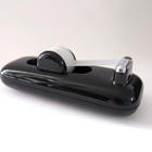 Vintage Eldon Tape Dispenser Black Weighted 1981 Mod Atomic Space Age Mcm Black