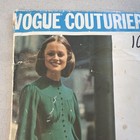Vintage Vogue Long Dress Sewing Pattern Couture Jean Muir Uncut Size 8