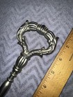 Vintage Lamp Finial Brass Threaded Bottom Large Reclaimed