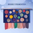 Eye Shadow Palette With 18 Shades Waterproof Makeup Palette With Mirror
