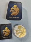 2017 Silver Spiderman 1oz  999 24k Gilded Coin Edition