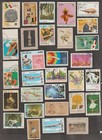 South Americ Collection Of Stamps   Blocks Used  119 Different 