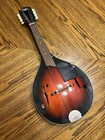 Vtg Antique Regal 8 String Red Wood Mandolin In Carrying Case 