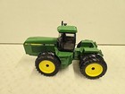 Vintage 1988 Ertl 1 16 Scale John Deere 8760 4wd Tractor   6 Bottom Plow