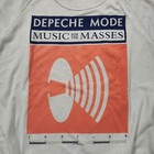 Vintage 1987 Depeche Mode Music For The Masses Womens Xl White Sweatshirt Usa 