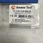 Lot Of 2 Amana Tool Rc-3200 Straight Cnc Insert 1 2  Shank 1 2    Dia
